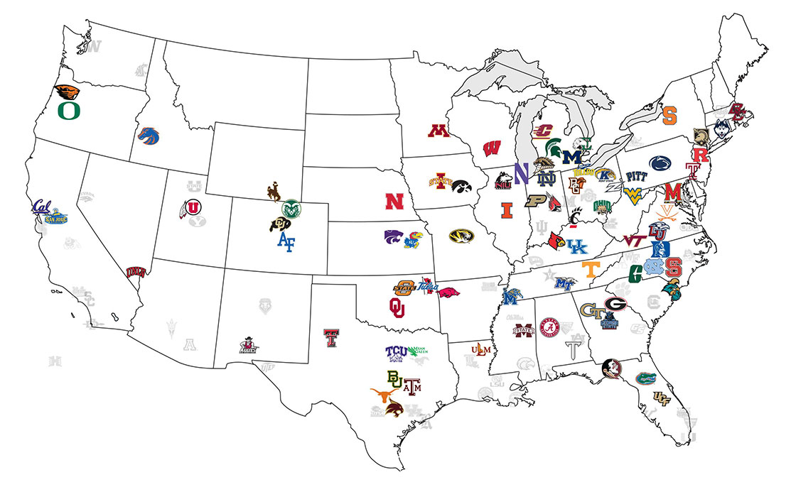 The Map – Mission: College Football